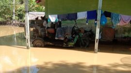 Pasca banjir Petugas BPBD Kab Bireun melakukan pengecekan. (Dok. BPBD Kab Bireun)