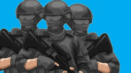 Densus 88 Tangkap 10 Terduga Teroris di Surakarta. (Dok. Infoseru.com/M RIfai Azhari)