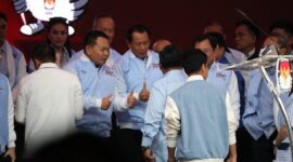 Acara debat kelima Pilpres 2024 yang digelar di Jakarta Convention Center (JCC), Jakarta. (Dok. TKN Prabowo - Gibran)
