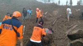 Insiden Tanah Longsor Tana Toraja, Sulawesi Selatan. (Dok. BPBD Kabupaten Tana Toraja)