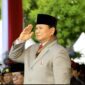 Prabowo Subinto hadir HUT Bhayangkara ke-78 yang digelar di Monas, Jakarta, Senin (1/7/2024), yang dibuka oleh Presiden RI Joko Widodo dan dihadiri masyarakat. (Dok Tim Media Prabowo)