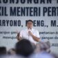 Wakil Menteri Pertanian Sudaryono Saat Mengunjungi Business Development Services Providers P4S Sintario di Banyuwangi, Jawa Timur. (Dok. Kementerian Pertanian)

